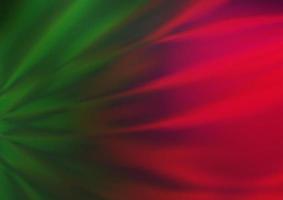Light Green, Red vector blurred and colored template.