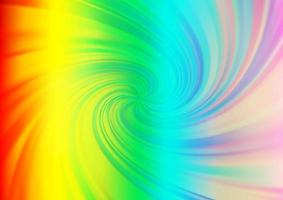 Light Multicolor, Rainbow vector glossy abstract background.