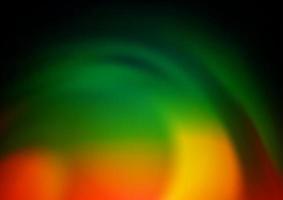 Dark Multicolor, Rainbow vector abstract blurred background.