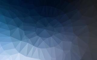 Dark BLUE vector polygonal pattern.