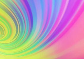 Light Multicolor, Rainbow vector abstract blurred template.