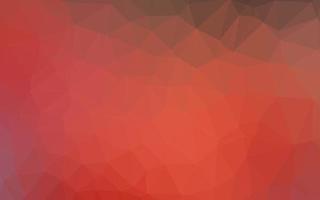 Light Red vector polygonal template.