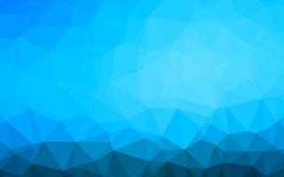 Light BLUE vector polygon abstract background.