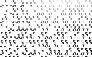 Light Silver, Gray vector backdrop with lines, triangles.