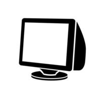 computer display monitor vector