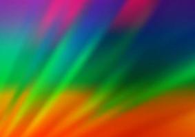 Dark Multicolor, Rainbow vector template with repeated sticks.