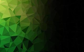 Light Green vector blurry triangle template.