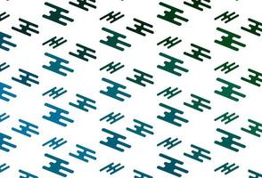 Light Blue, Green vector template with repeated sticks.