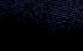 Light BLUE vector background with bubbles.