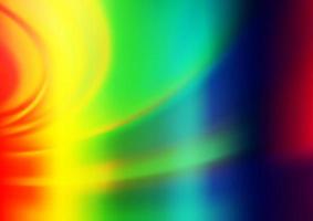 Light Multicolor, Rainbow vector blurred bright background.