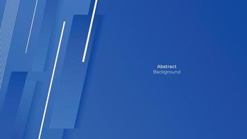 Fondo abstracto de línea azul diagonal. concepto geométrico mínimo con sombra. ilustración vectorial moderna vector