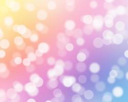 Pastel multicolored gradient with bokeh photo