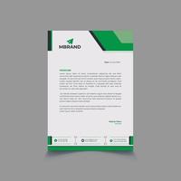 Professional Corporate  Letterhead Template Design vector