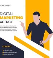 Digital Marketing Post Design vector