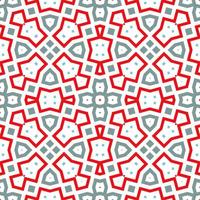 Abstract fantasy thin line hexagon, triangle geometric seamless pattern. Creative mosaic, tile background. vector