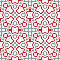 Abstract fantasy thin line hexagon, triangle geometric seamless pattern. Creative mosaic, tile background. vector