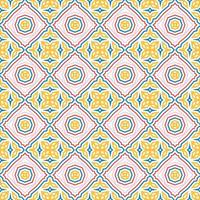 Abstract fantasy thin line hexagon, triangle geometric seamless pattern. Creative mosaic, tile background. vector