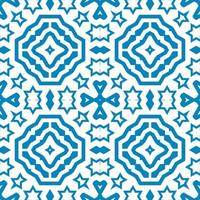 Abstract fantasy thin line hexagon, triangle geometric seamless pattern. Creative mosaic, tile background. vector