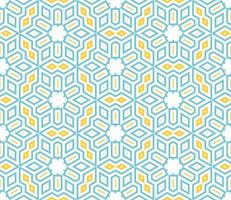 Abstract fantasy thin line hexagon, triangle geometric seamless pattern. Creative mosaic, tile background. vector