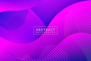 Colorful abstract geometric background design. Modern curve liquid color with fluid shapes composition. Cool background for web landing template, poster or banner. Vector illustration