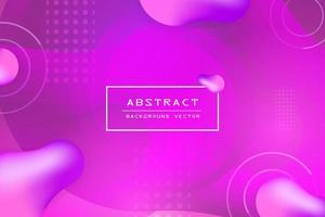 Colorful abstract geometric background design. Modern curve liquid color with fluid shapes composition. Cool background for web landing template, poster or banner. Vector illustration