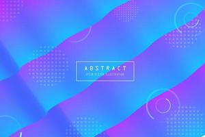 Colorful abstract geometric background design. Modern curve liquid color with fluid shapes composition. Cool background for web landing template, poster or banner. Vector illustration