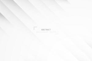 Abstract geometric white and gray gradient background. Modern and minimal white elements background. Vector illustration