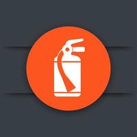 fire extinguisher vector icon