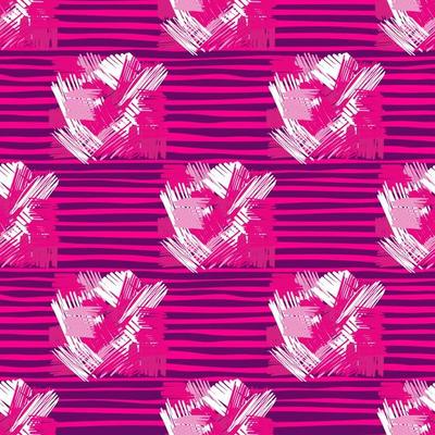 Abstact brush strokes seamless pattern. Cross Hatching. Urban wallpaper. Grunge backdrop.