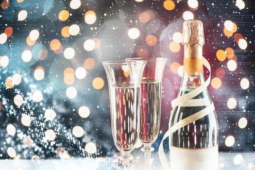 celebración de Año Nuevo foto