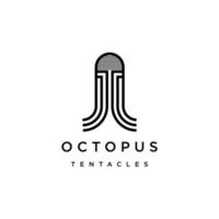 Octopus logo icon design template vector