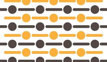 Seamless pattern with circle and rectangle motif vector