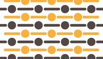 Seamless pattern with circle and rectangle motif vector