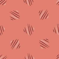 Scratches of seamless pattern. Hand drawn horror background. vector