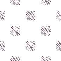 Soundwave seamless pattern. Curve waves background. vector