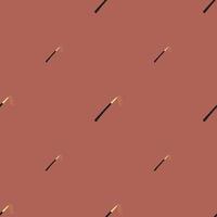 Magic wand seamless pattern. Magic background. vector