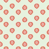 Lion pattern seamless in freehand style. Head predator on colorful background. Vector illustration for textile.