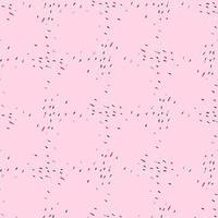Vintage dashes seamless pattern. Minimalist decoration background. vector