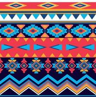 Tribal seamless abstract pattern vector