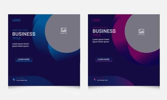 Modern Geometric Business Social Media Post Template Design, Editable Digital Marketing Banner and Square Flyer, Poster, Promotion Corporate Web Banner Stories Ads Post and Mobile apps Template. Web vector