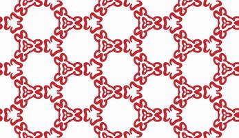 Red and white color seamless pattern texture and template. Multicolored. Colorful ornamental graphic design. vector