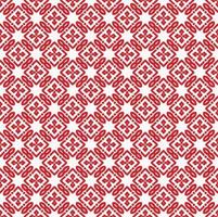 Red and white color seamless pattern texture and template. Multicolored. Colorful ornamental graphic design. vector