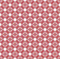 Red and white color seamless pattern texture and template. Multicolored. Colorful ornamental graphic design. vector