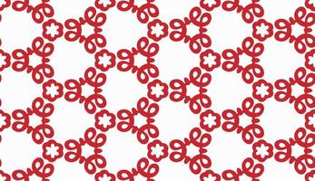 Red and white color seamless pattern texture and template. Multicolored. Colorful ornamental graphic design. vector