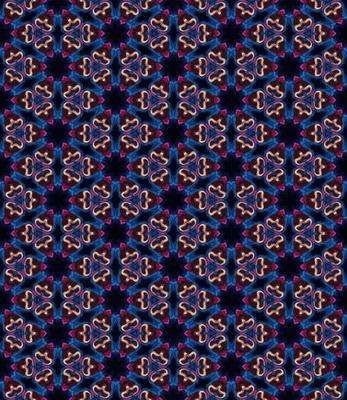 Blue, red and yellow color seamless pattern texture and template. Multicolored. Colorful ornamental graphic design.