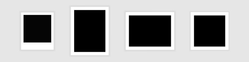 Instant Photo Frame Vector Art Icons and Graphics for Free Download