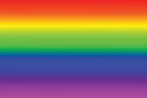 Rainbow color gradation vector