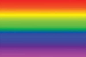 Rainbow color gradation vector