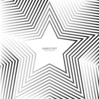 patrón de línea de estrella. Fondo estrella geométrica. textura estrella abstracta. vector diseño gráfico abstracto. plantilla de navidad de año nuevo.