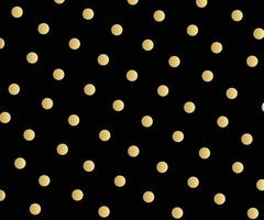 Gold polka dots pattern, colorful holiday background - vector abstract background